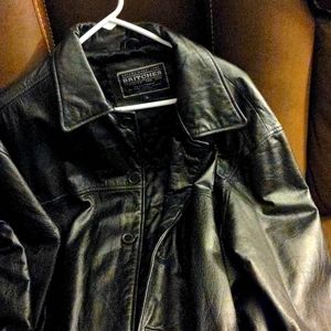 Men's leather jacket